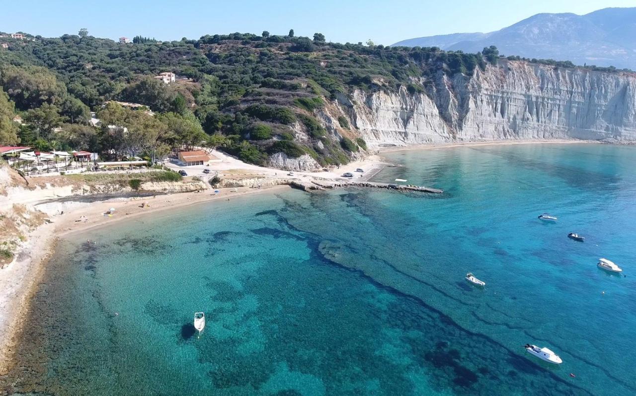 Villa Afroditi, Spartia, Kefalonia Livathos  Eksteriør billede