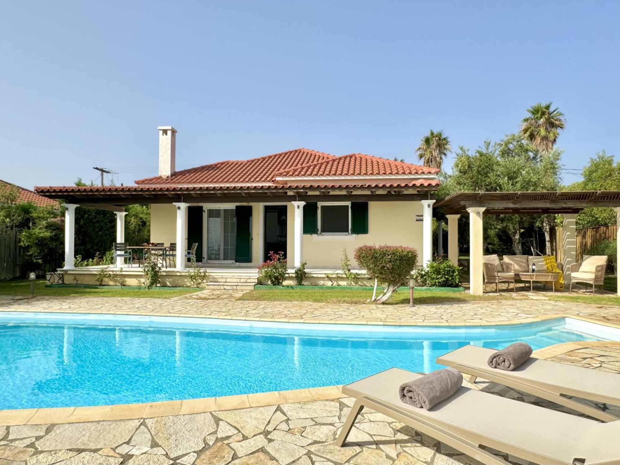 Villa Afroditi, Spartia, Kefalonia Livathos  Eksteriør billede