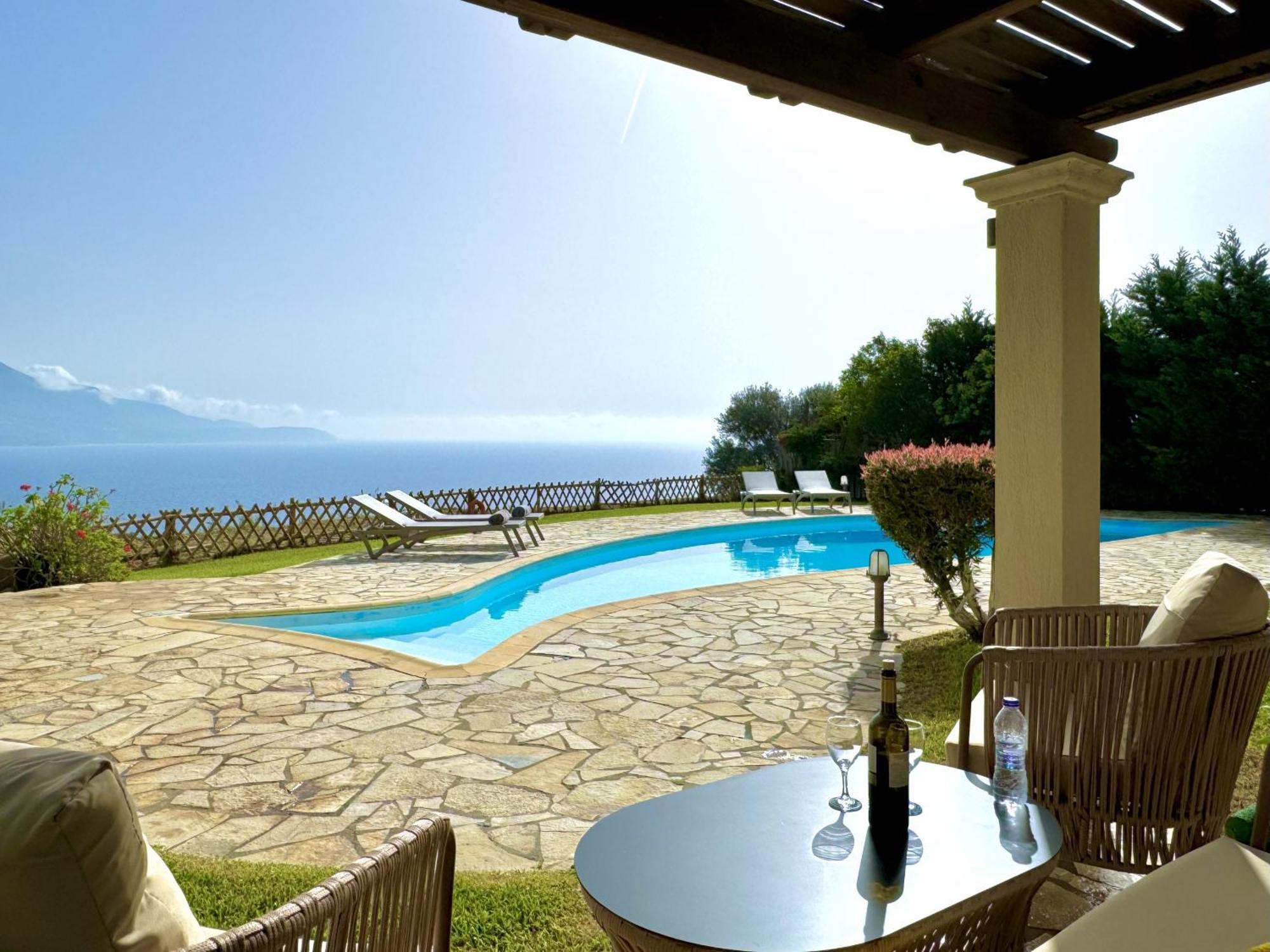 Villa Afroditi, Spartia, Kefalonia Livathos  Eksteriør billede