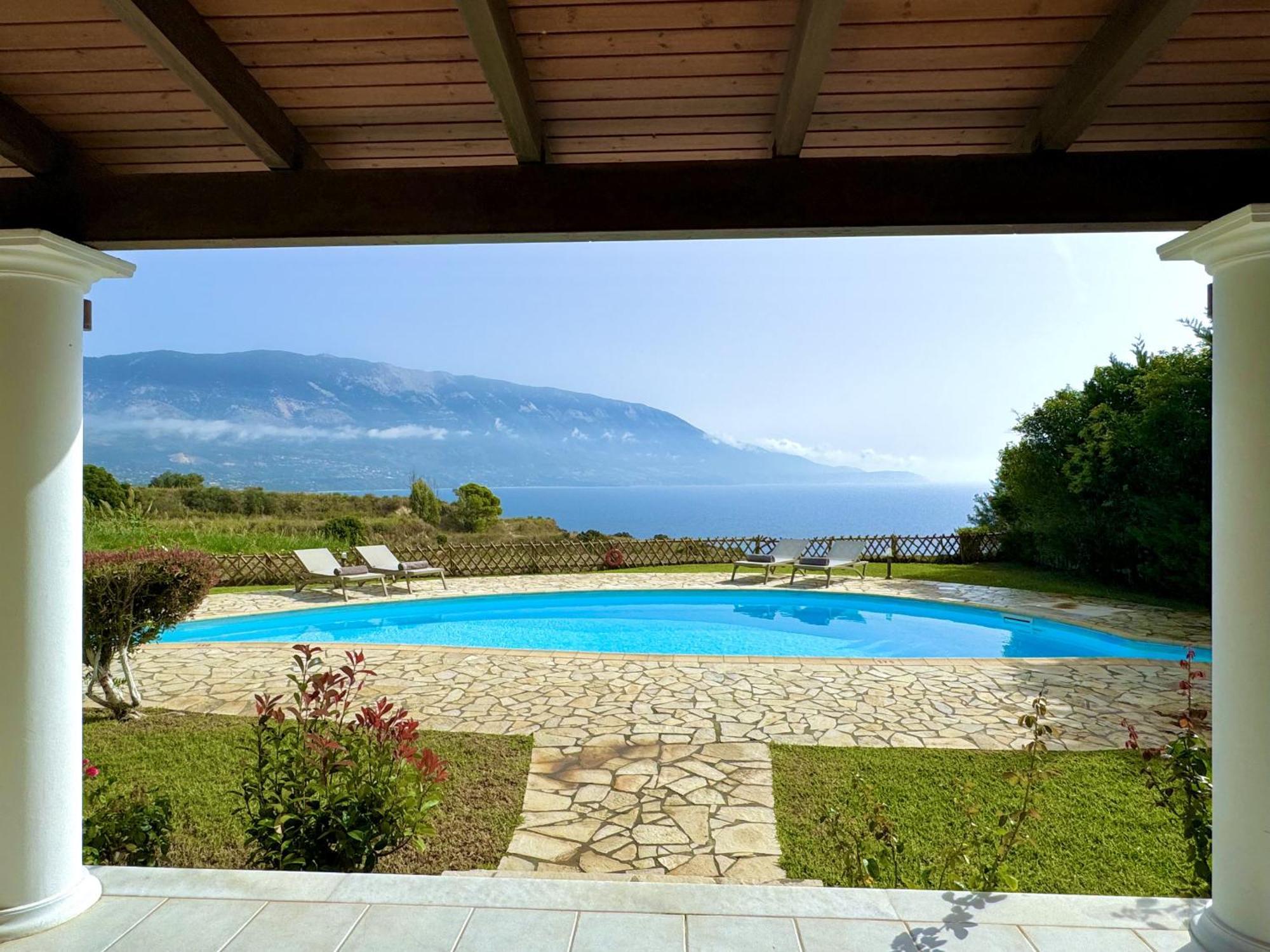 Villa Afroditi, Spartia, Kefalonia Livathos  Eksteriør billede